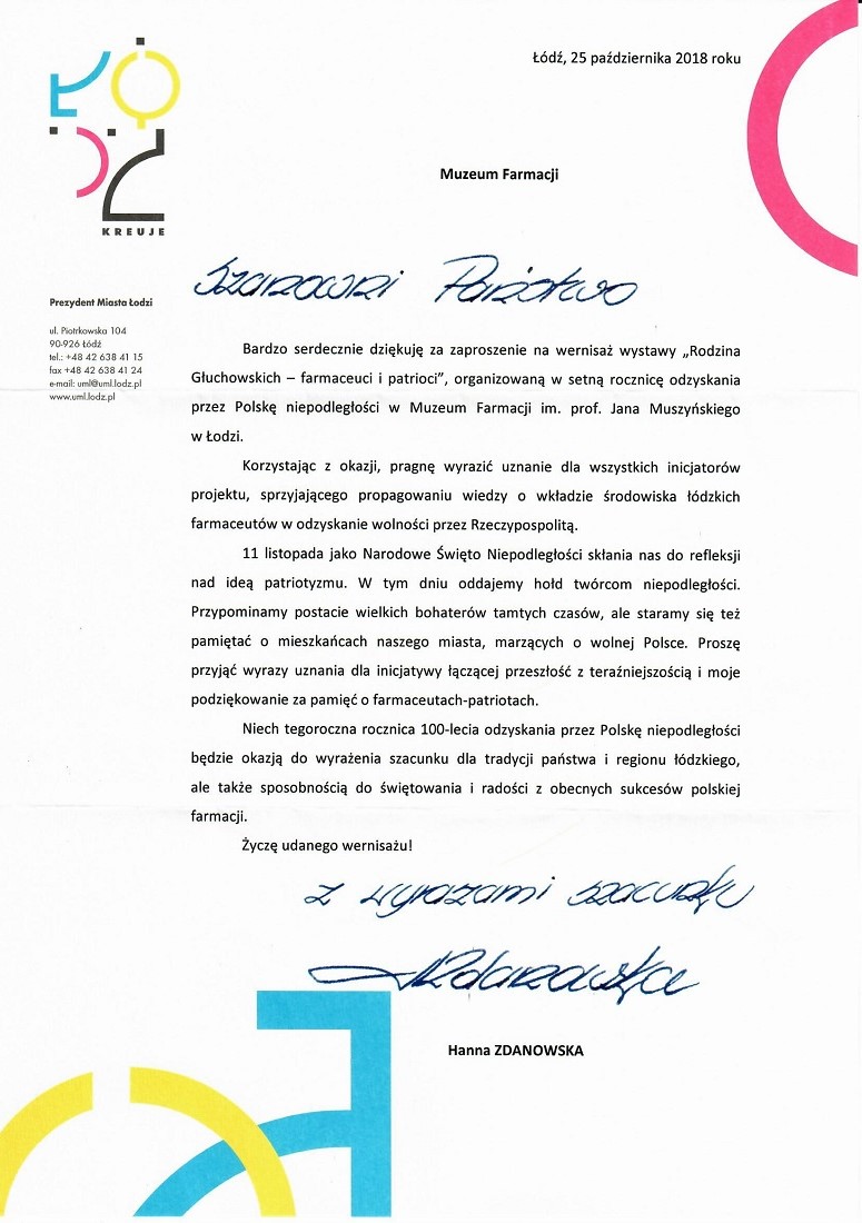 List Zdanowska